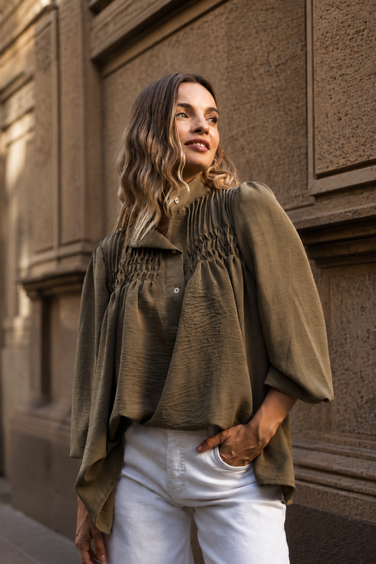 Blusa Fiorenze Oliva