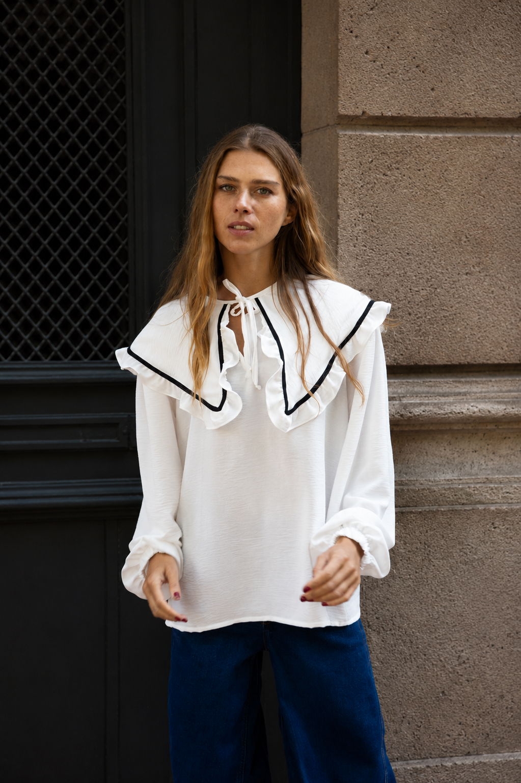 Blusa Reina Sofia WHITE