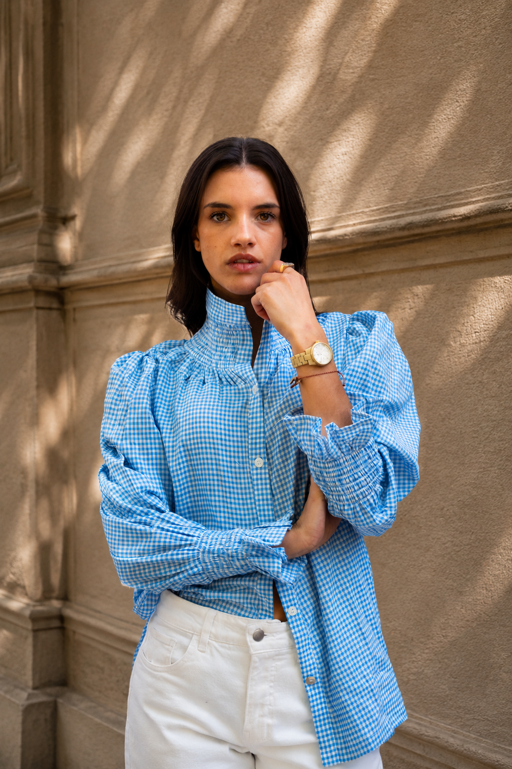 Blusa Colette Sky Blue