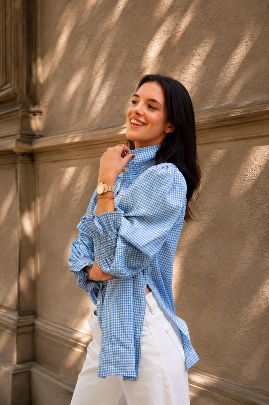 Blusa Colette Sky Blue
