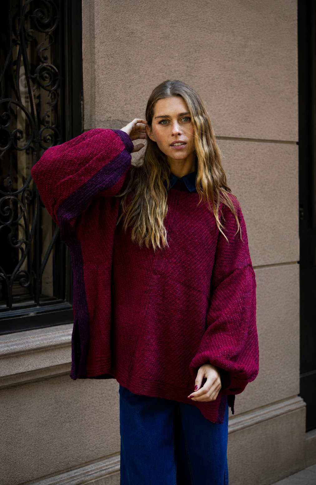 Sweater Lilian Ciruela