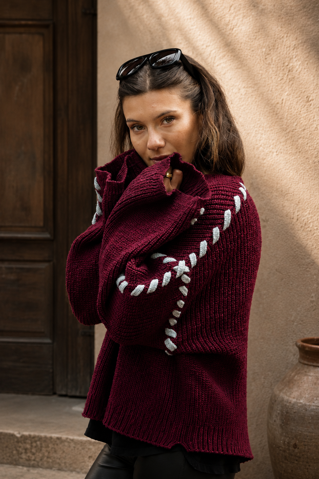 Sweater Berlín Burgundy