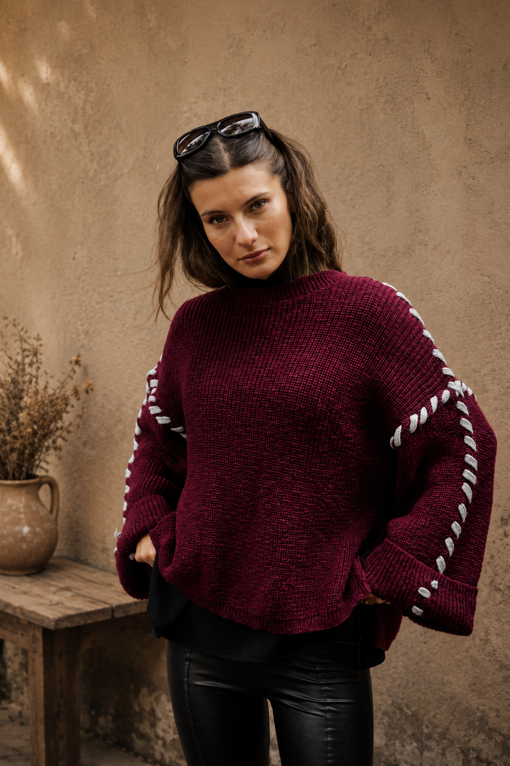 Sweater Berlín Burgundy
