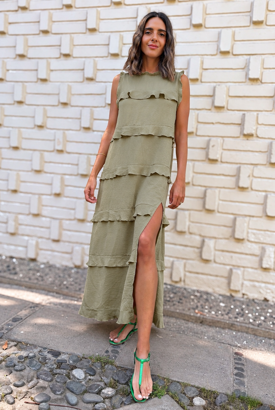 PREVENTA Vestido Roma OLIVE