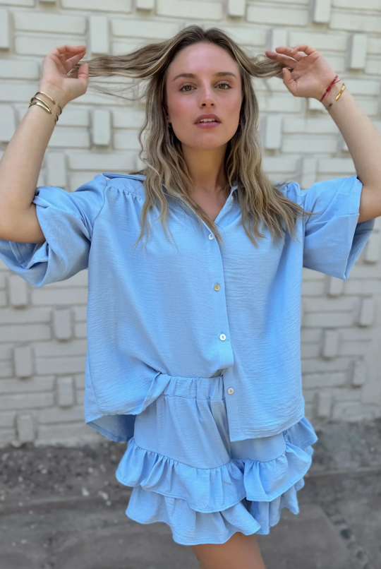 Short Vuelos Rafaela SKY BLUE