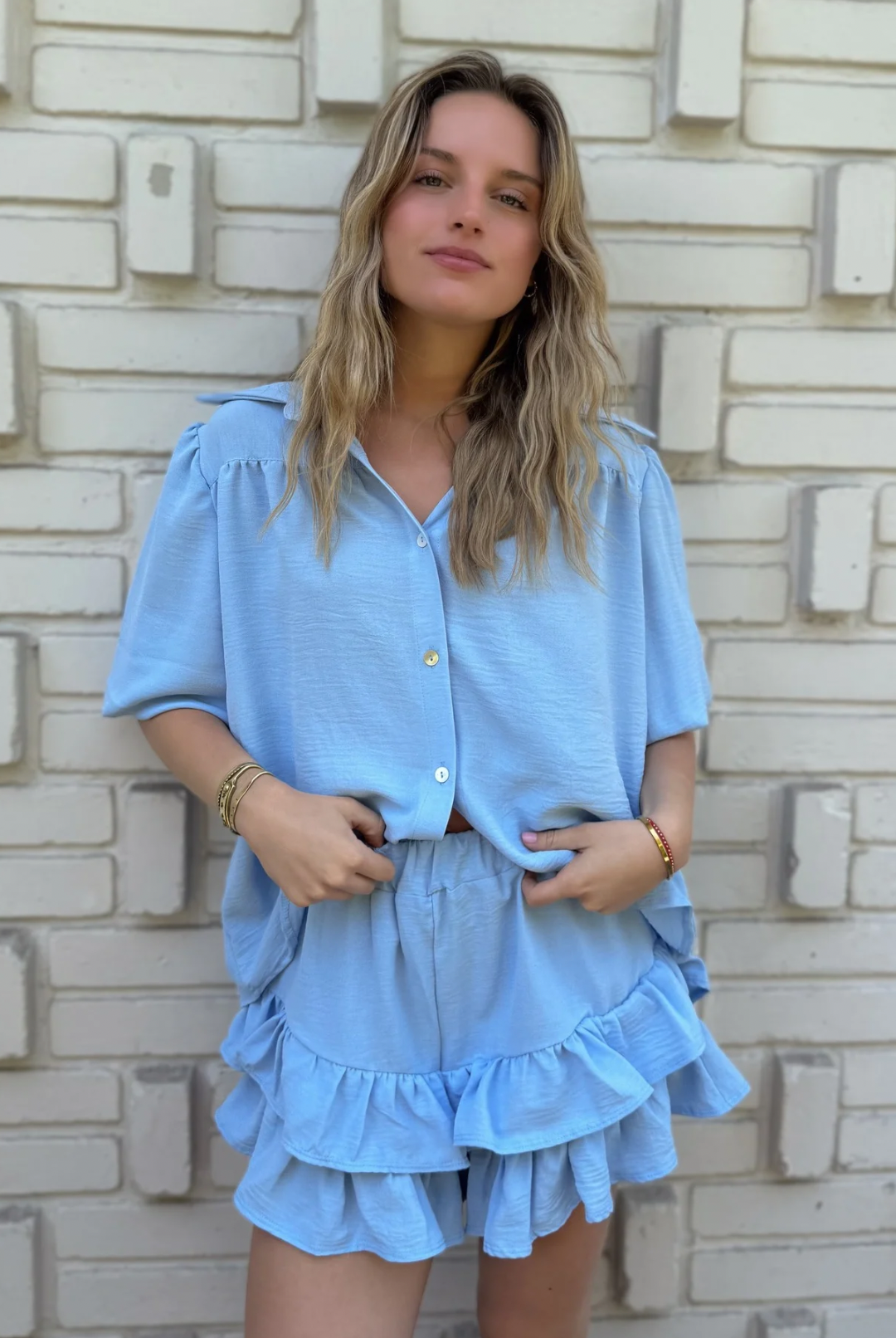 Short Vuelos Rafaela SKY BLUE