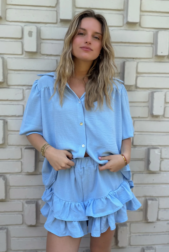 Short Vuelos Rafaela SKY BLUE