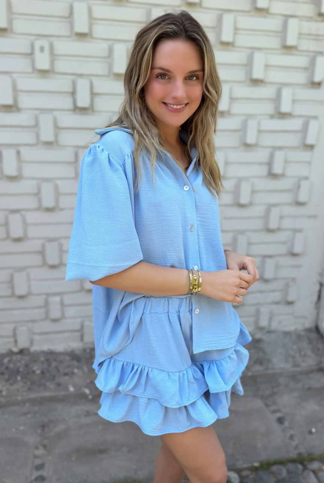 Short Vuelos Rafaela SKY BLUE