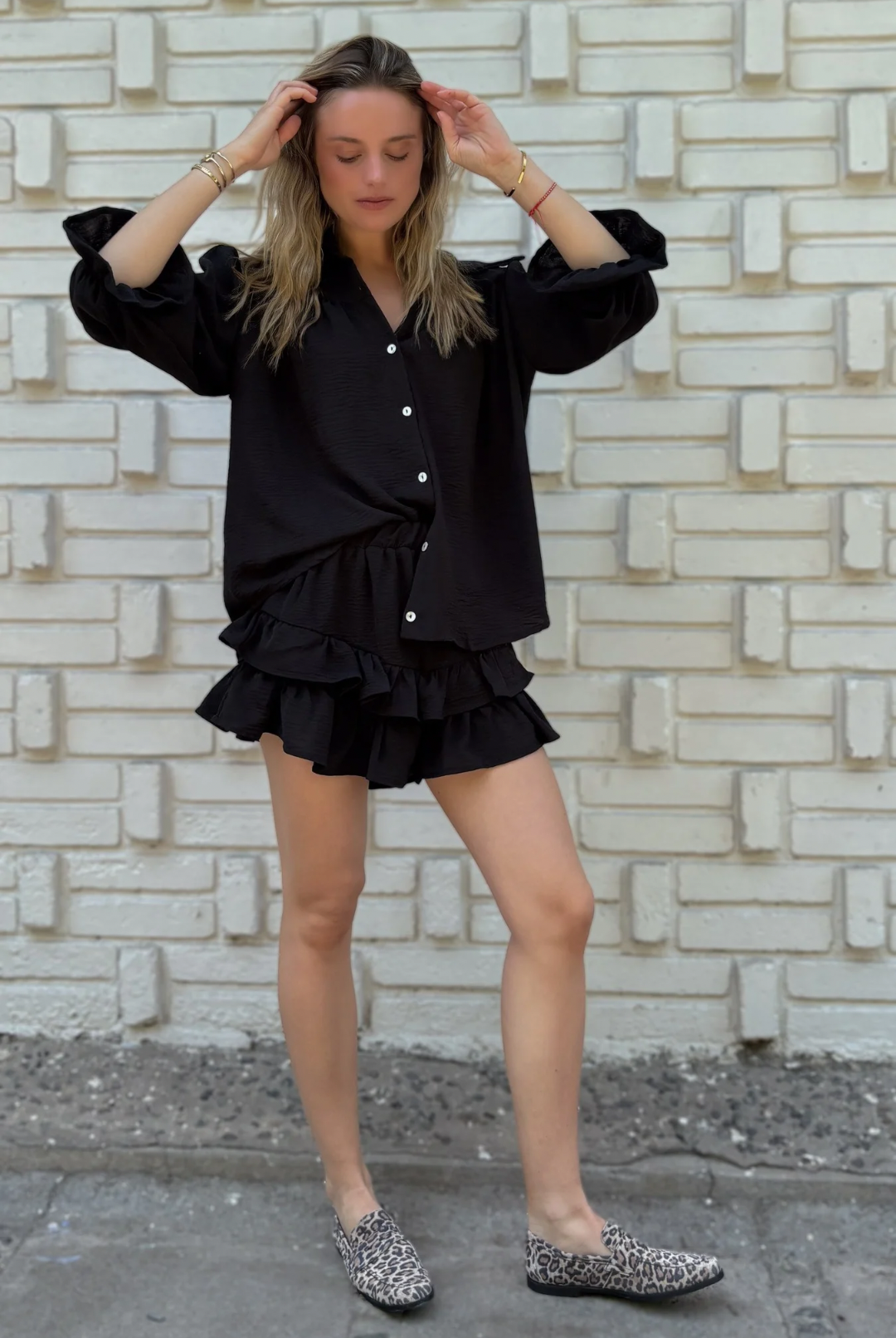 PRE VENTA Blusa Rafaela BLACK