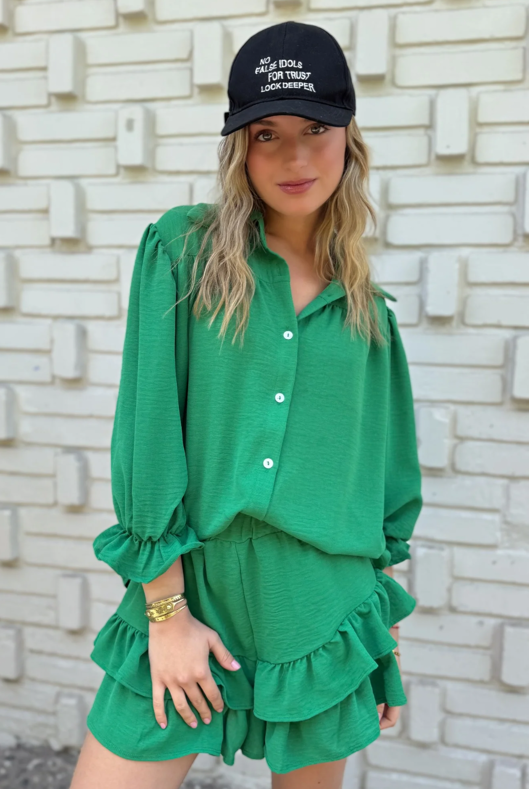 Short vuelos Rafaela GREEN