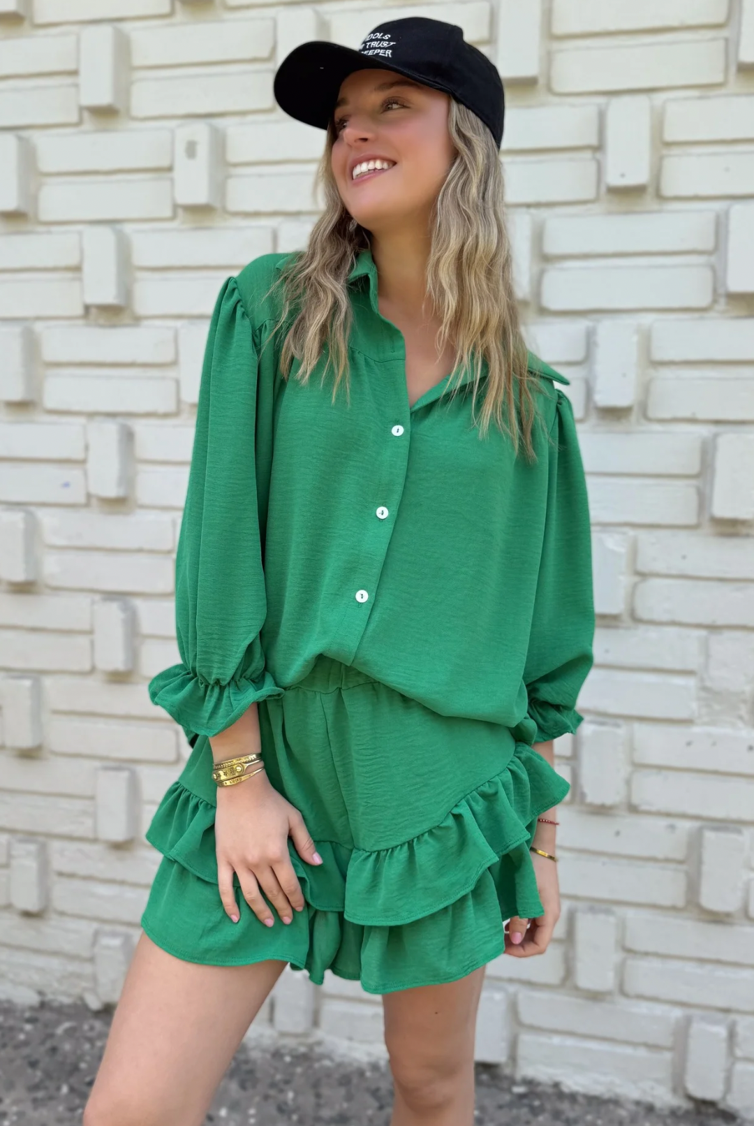 Short vuelos Rafaela GREEN