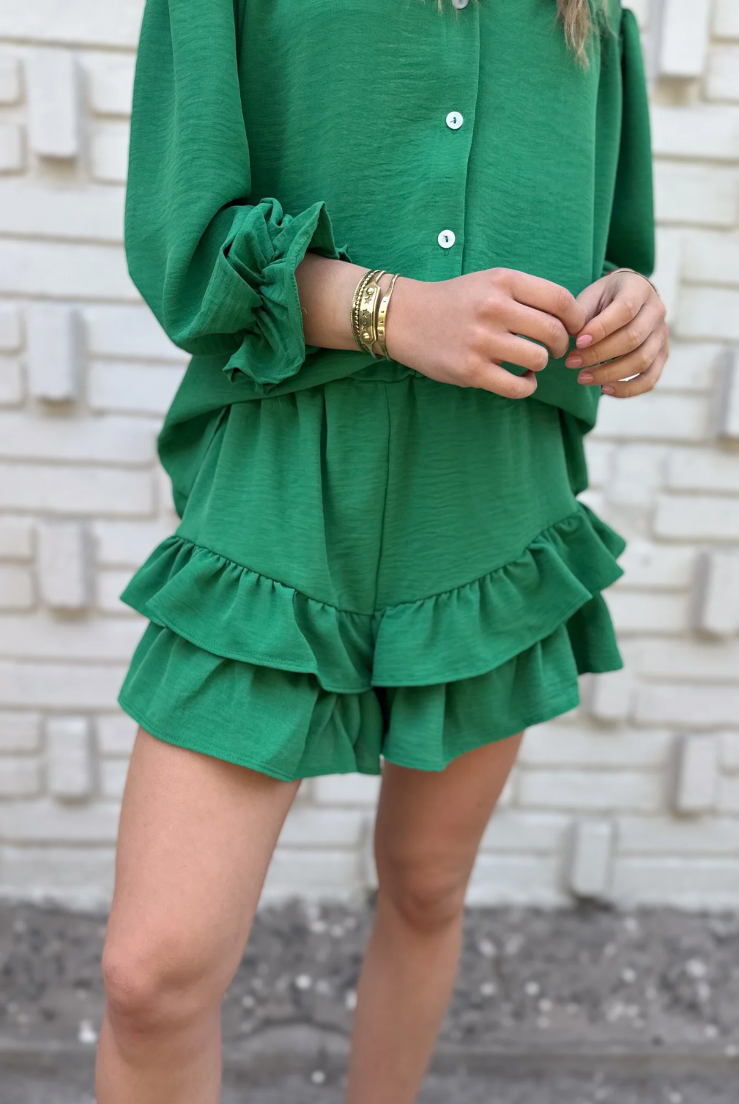 Short vuelos Rafaela GREEN