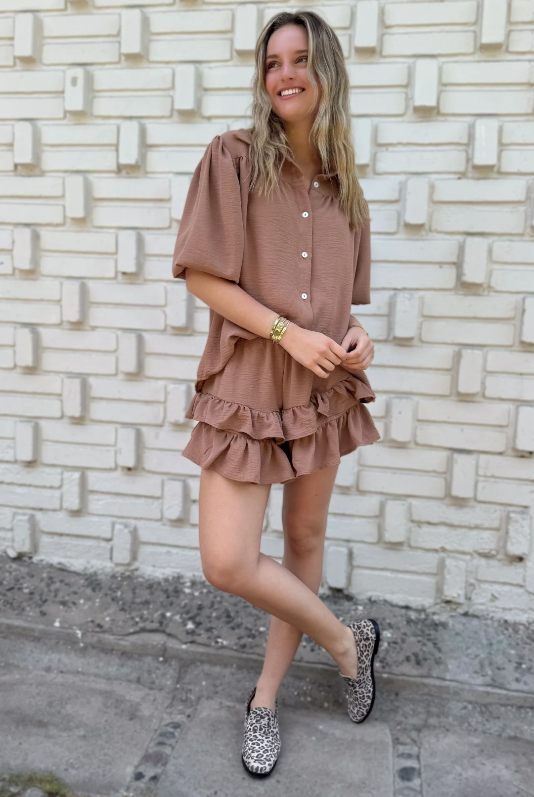 Short Vuelos Rafaela BEIGE