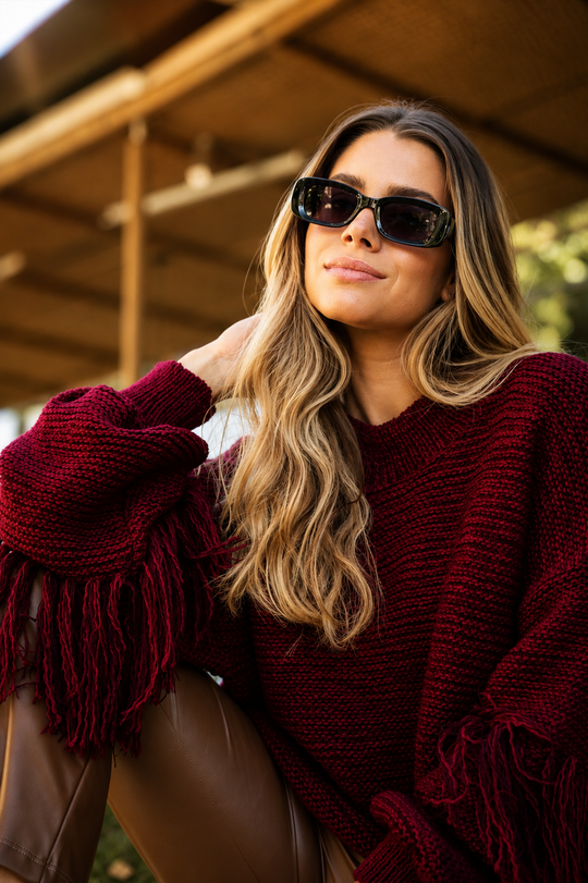 Sweater Vittoria BURGUNDY