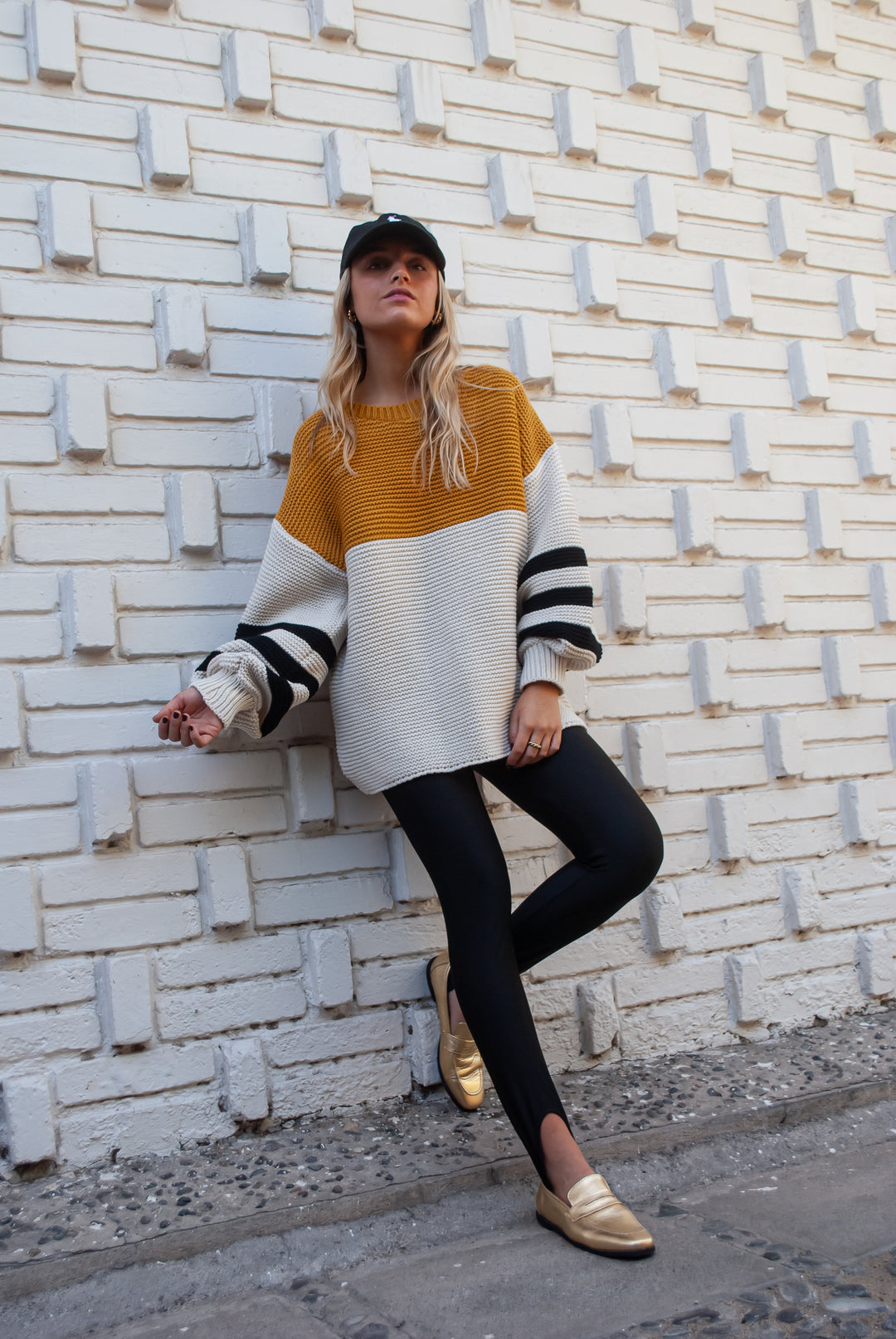 Pre venta Sweater Mia Amarillo Adult