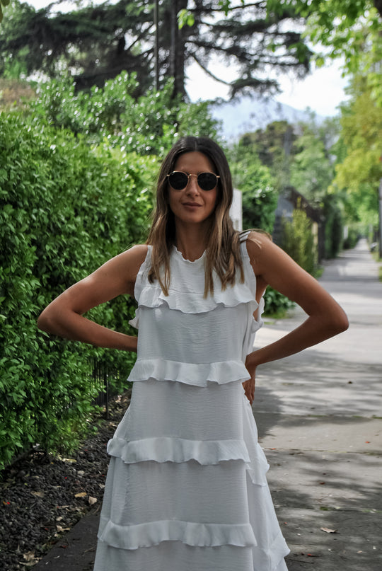 Vestido Roma Blanco