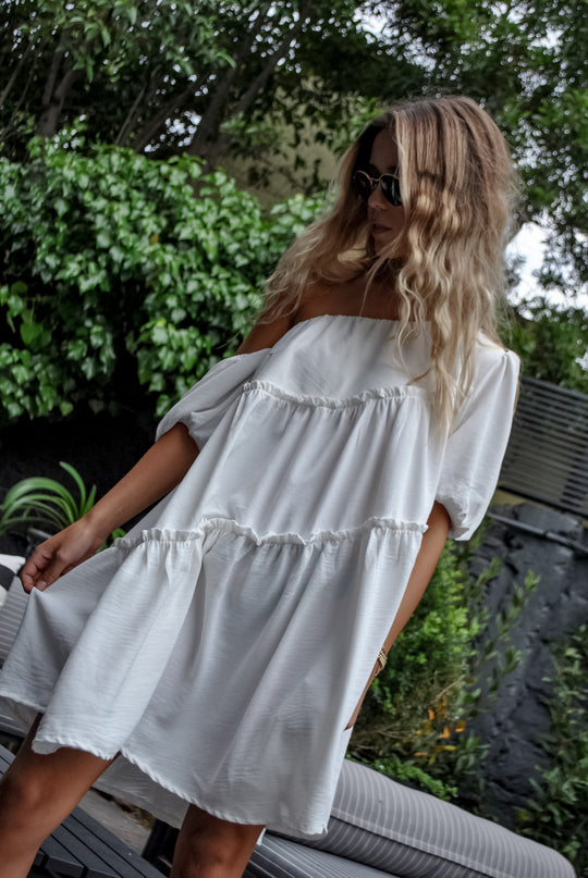 Vestido Creta Blanco