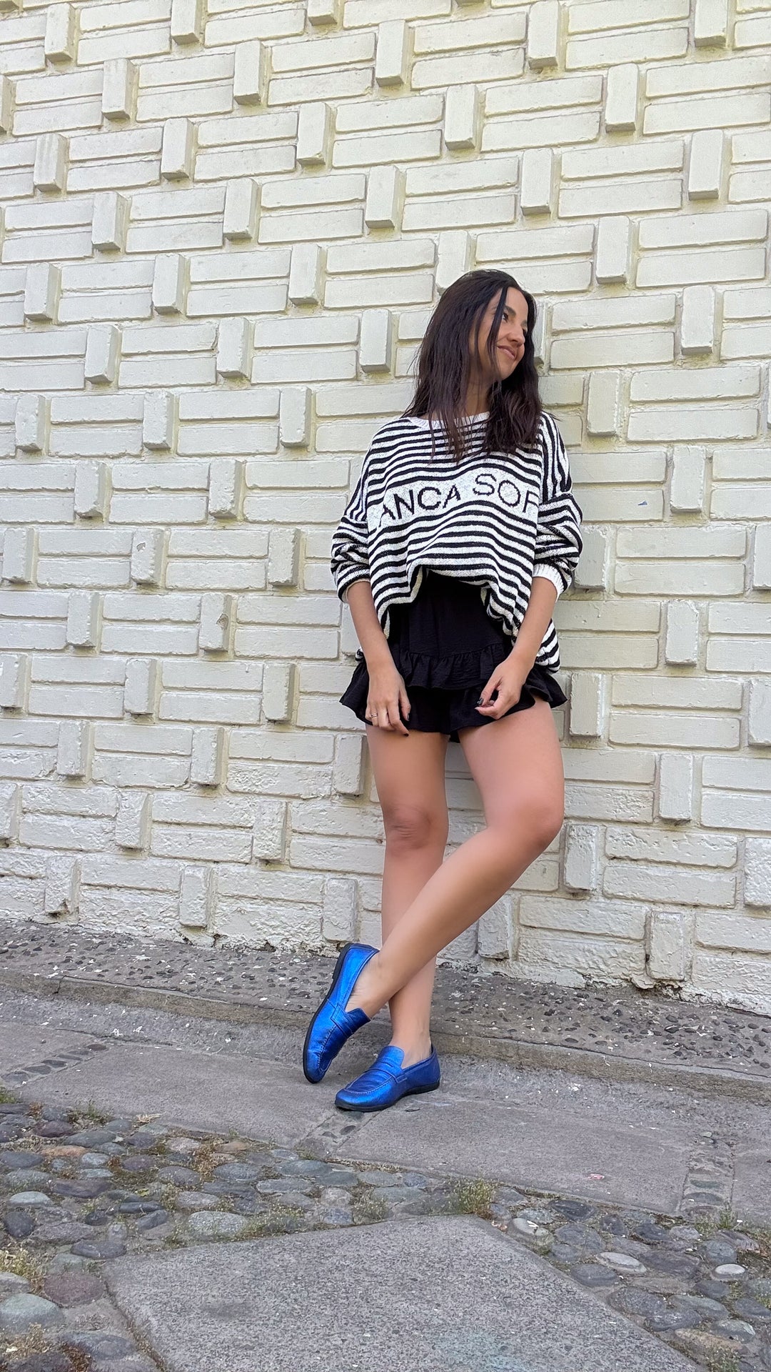 SWEATER RAYADO BLANCA SOFIA