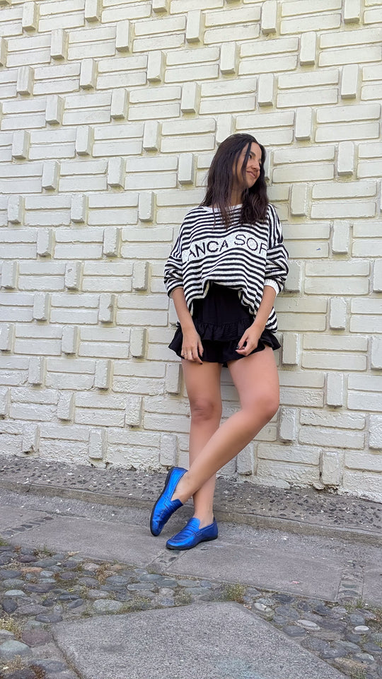 SWEATER RAYADO BLANCA SOFIA