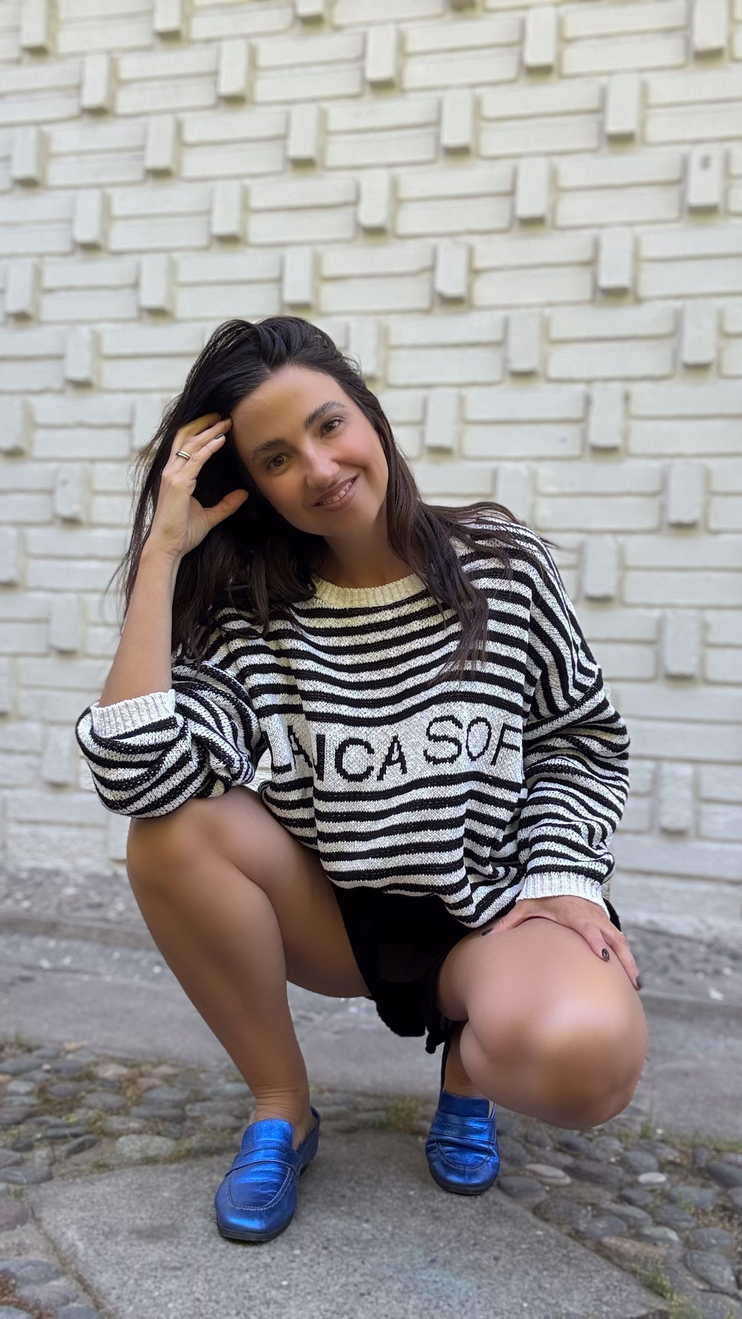 SWEATER RAYADO BLANCA SOFIA