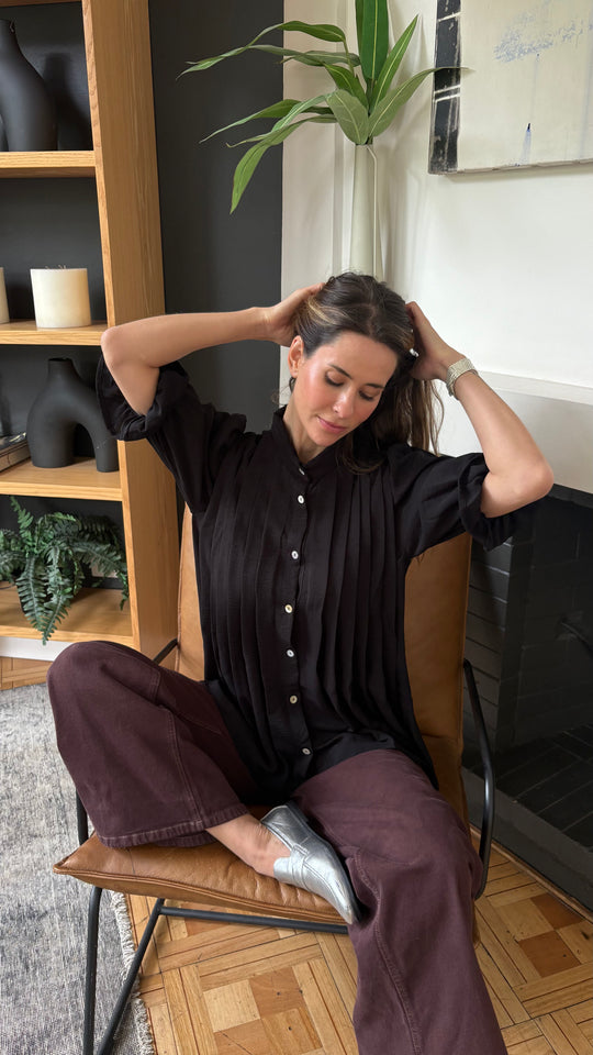 Blusa Gardenia Black