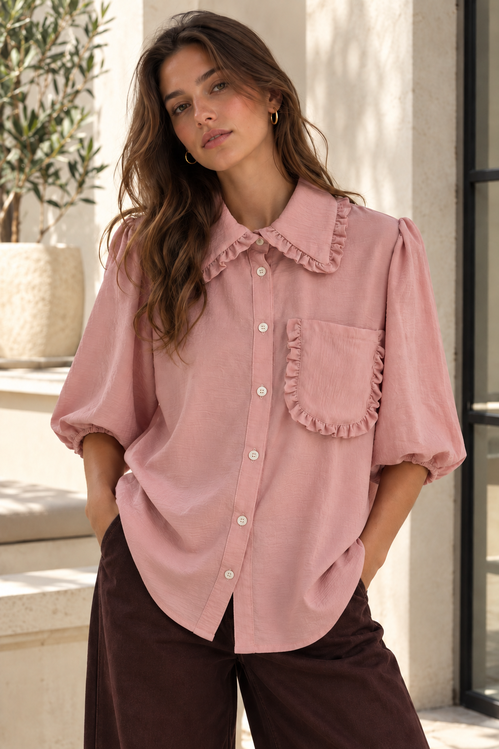 Blusa Málaga pink