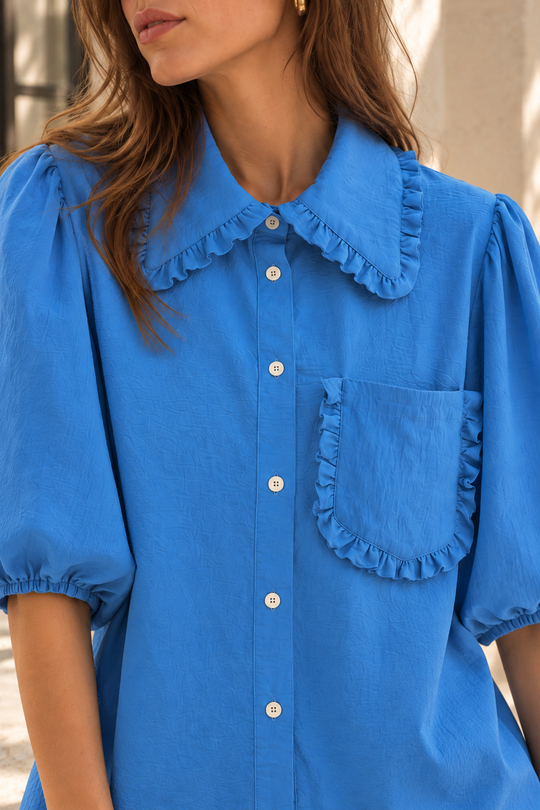 Blusa Málaga blue