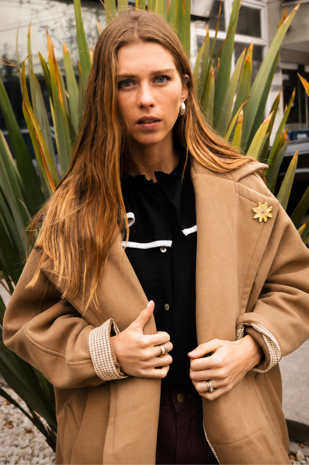 Abrigo Borja Camel