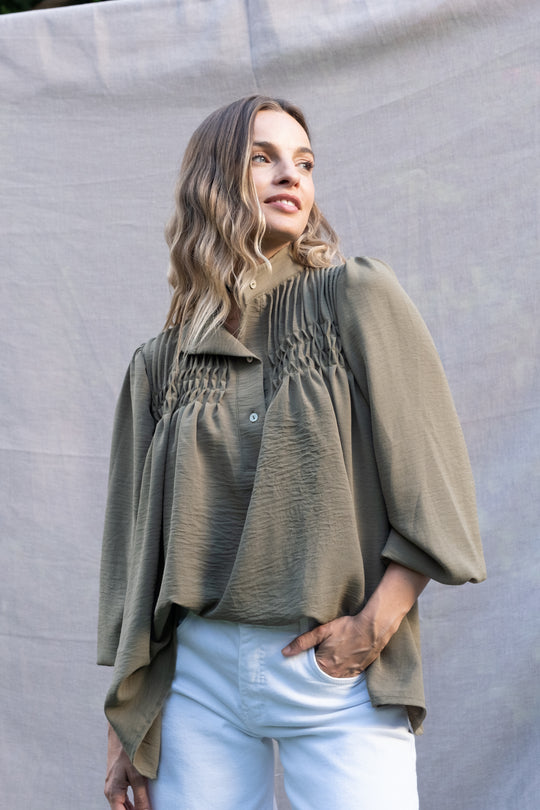 Blusa Fiorenze Oliva