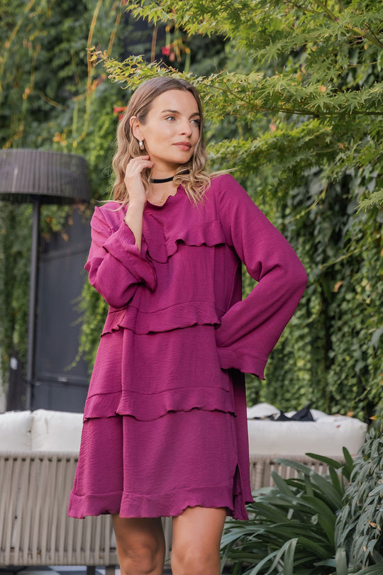PREVENTA Vestido Roma Magenta