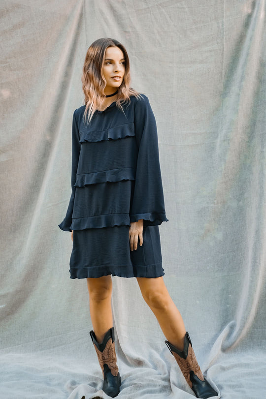 PREVENTA Vestido Roma Atemporal Blue