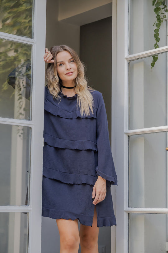 PREVENTA Vestido Roma Atemporal Blue