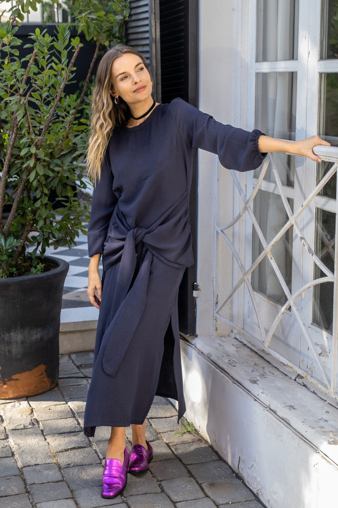 Vestido Multiforma Atemporal Blue