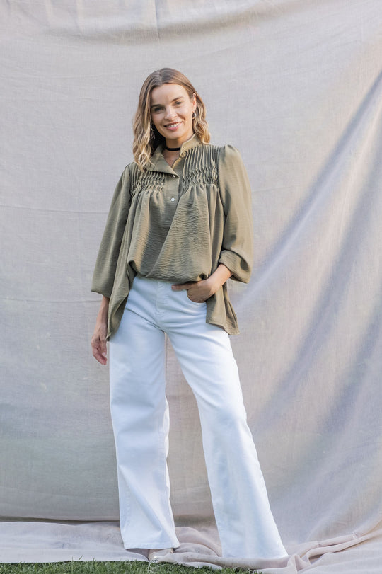 Blusa Fiorenze Oliva
