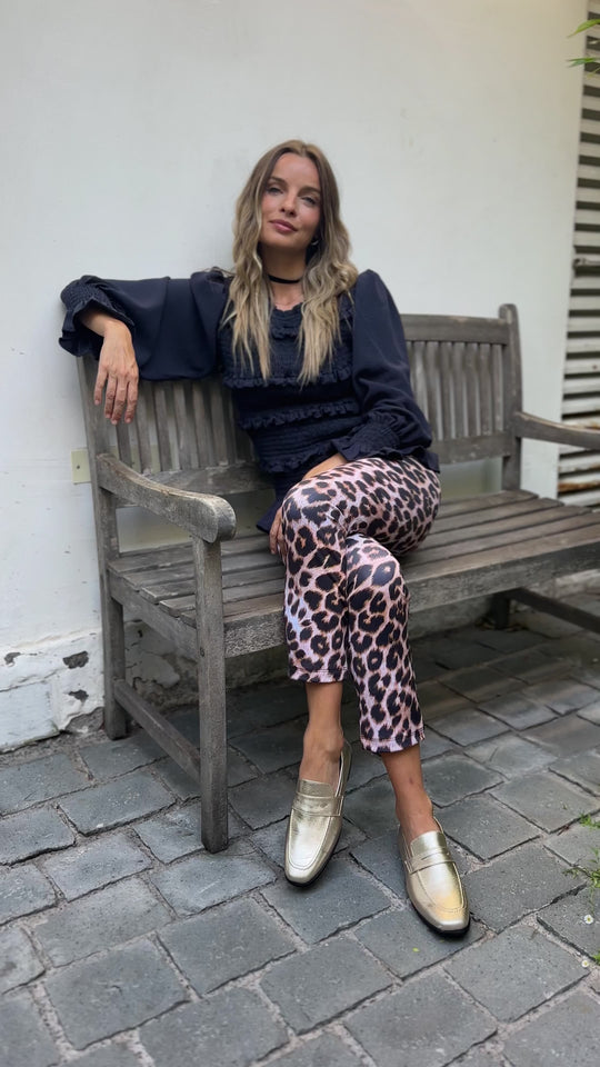 Leggings Animal 3-4 Blanca Sofía