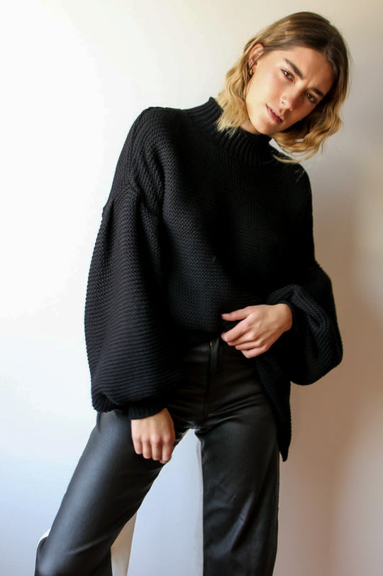 Sweater Ananá black