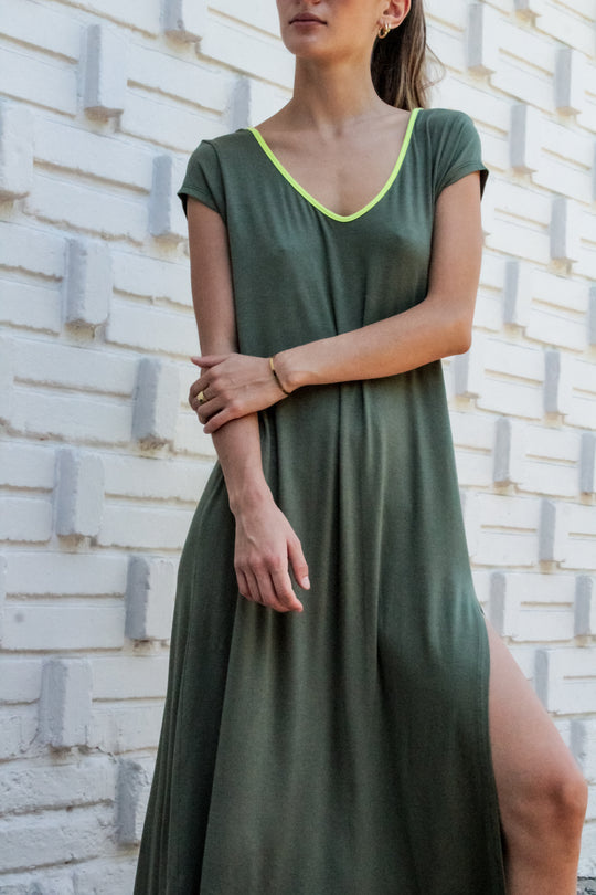 Vestido Ginebra Olive