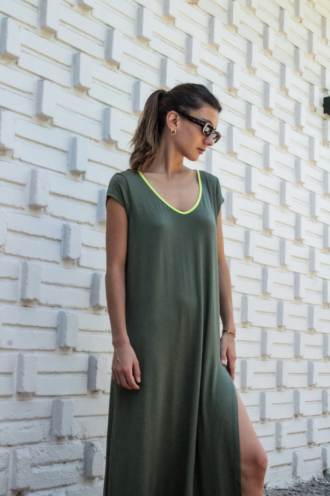 Vestido Ginebra Olive